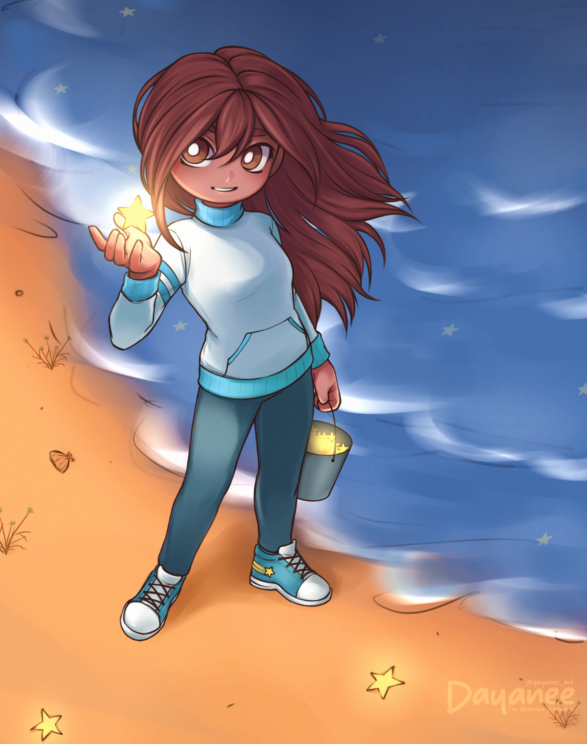 Fan Art by Dayanee, a que desenha