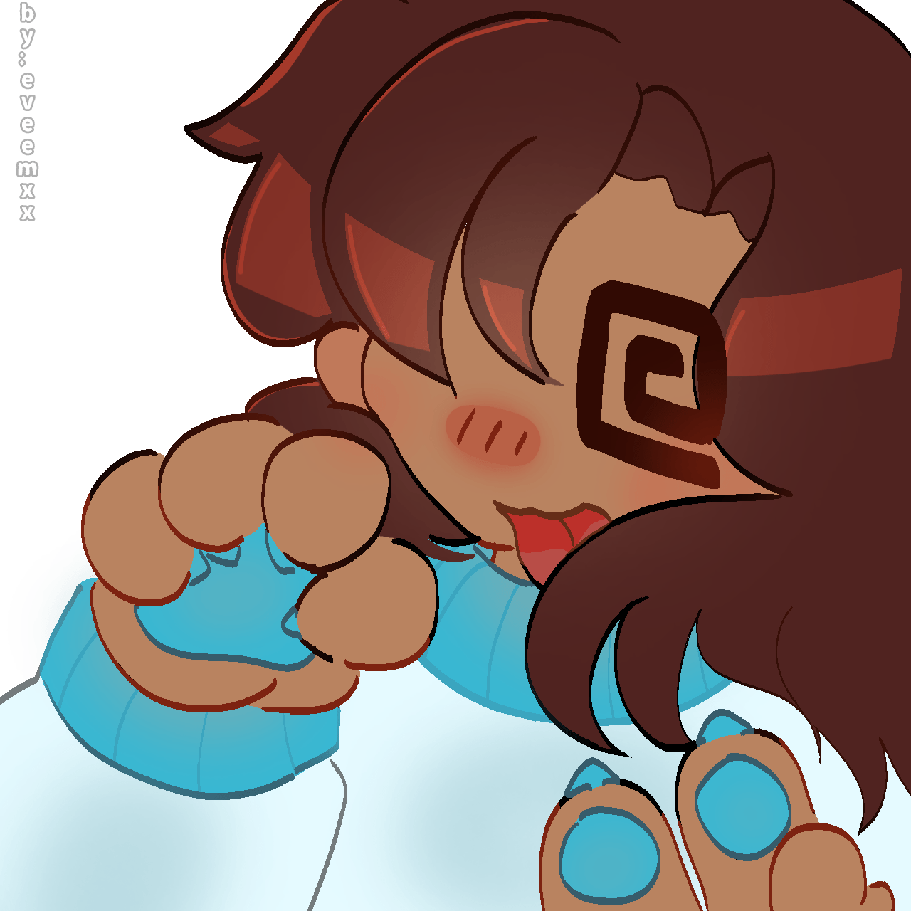Fan Art by ➜ 🦈  evy   :   ⸝⸝ (ilovmybf) 🩵