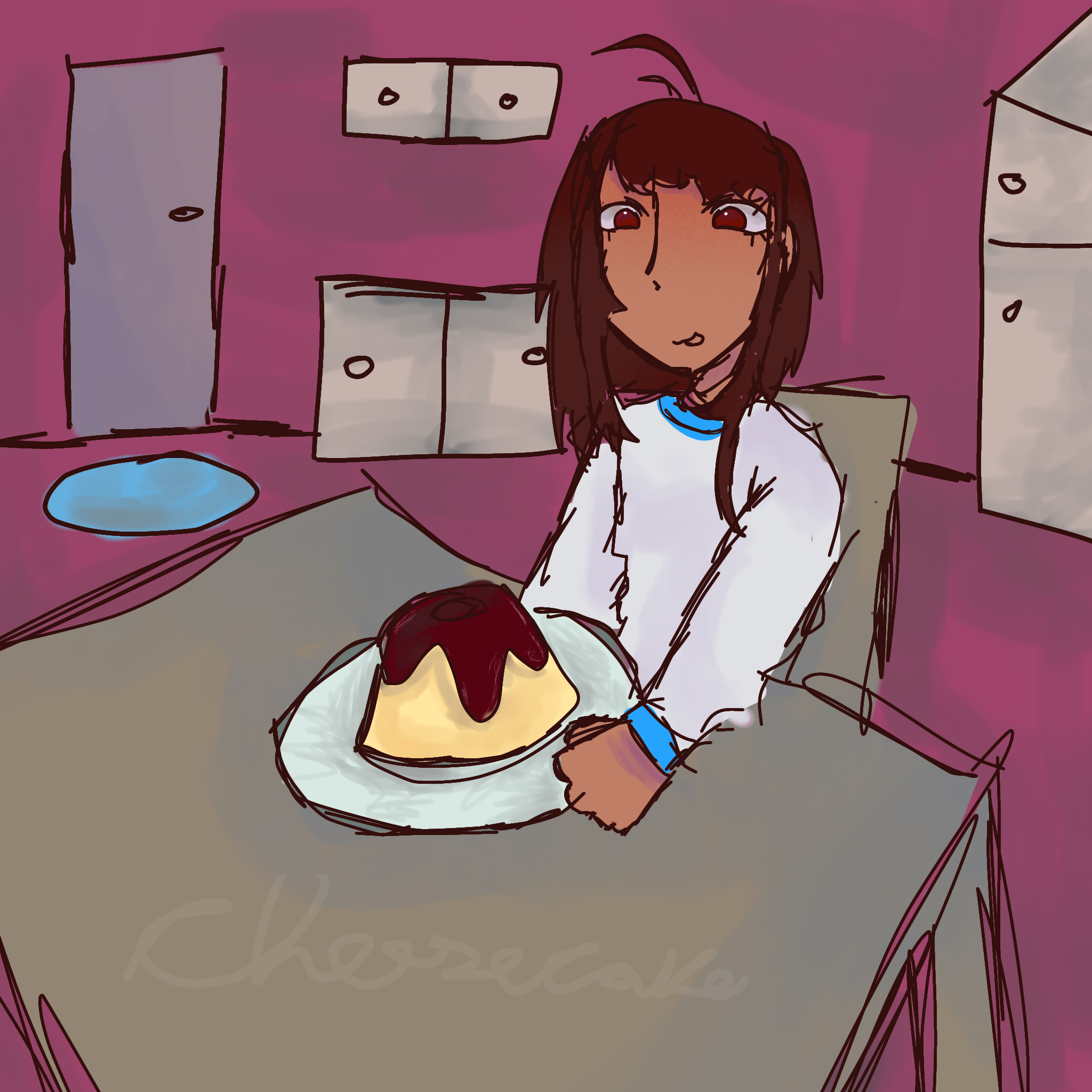 Fan Art de ⌗ Cheesecake / cosmo 🍮 ܀⊹
